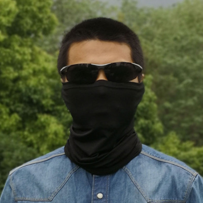 户外装备 冰丝纯色魔术头巾 自行车骑行头巾 围脖脖套面罩 海盗巾|ms