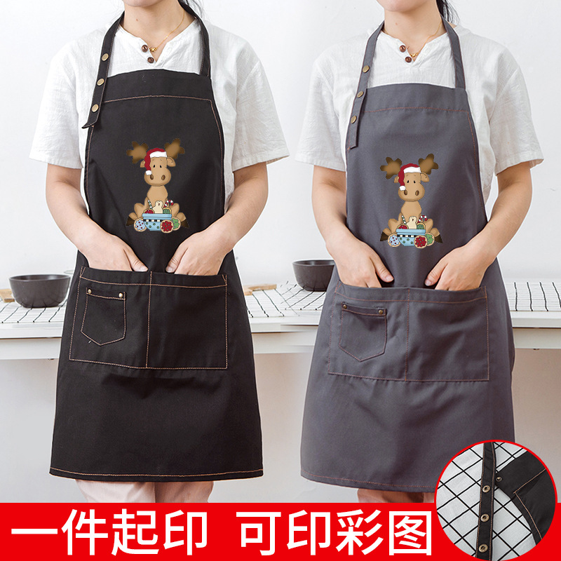 Lienzo pintura al óleo delantal mujer adulto moda coreana lindo arte estudiante pintura ropa antiincrustante ropa de trabajo imprimible