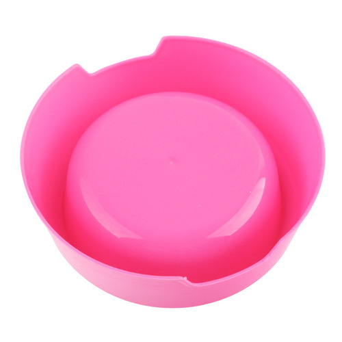 Pet Candy Color Small Round Pet Bowl, Cat Dog Water Feeding Bowl, Water Food Plastic Slow Feeding Bowl Pet Feeding Basin
