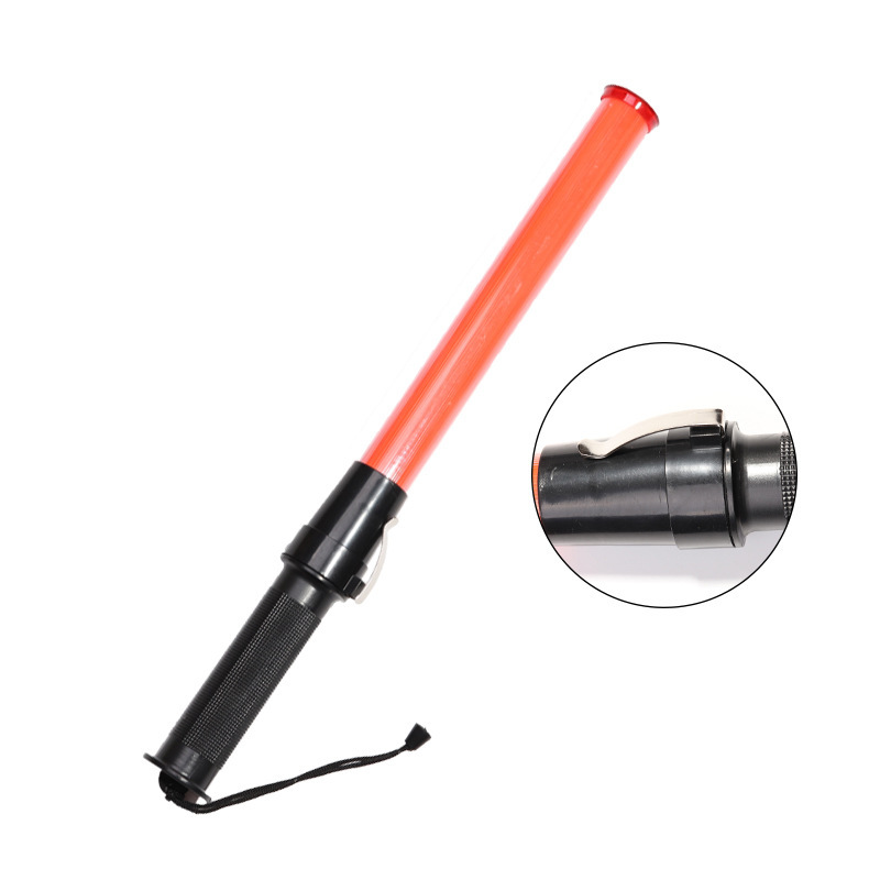 Factory Direct Sales 43cm Traffic Baton Led Warning Light Anti-Collision Fire Emergency with Hook Flash High Speed