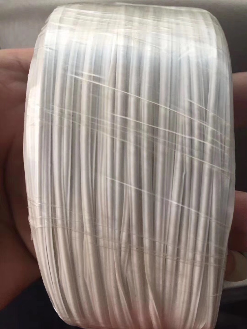 2.5/3.0mm口罩绳民用口罩耳绳弹力耳挂绳圆形白色口罩松紧带批发