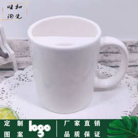 创意茶包陶瓷杯 简约咖啡杯 复古杯子瓷 可挂茶包水杯马克杯