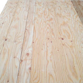 工地建筑木方室内装修龙骨工程支膜落叶松多层板铺地板LVL松木板