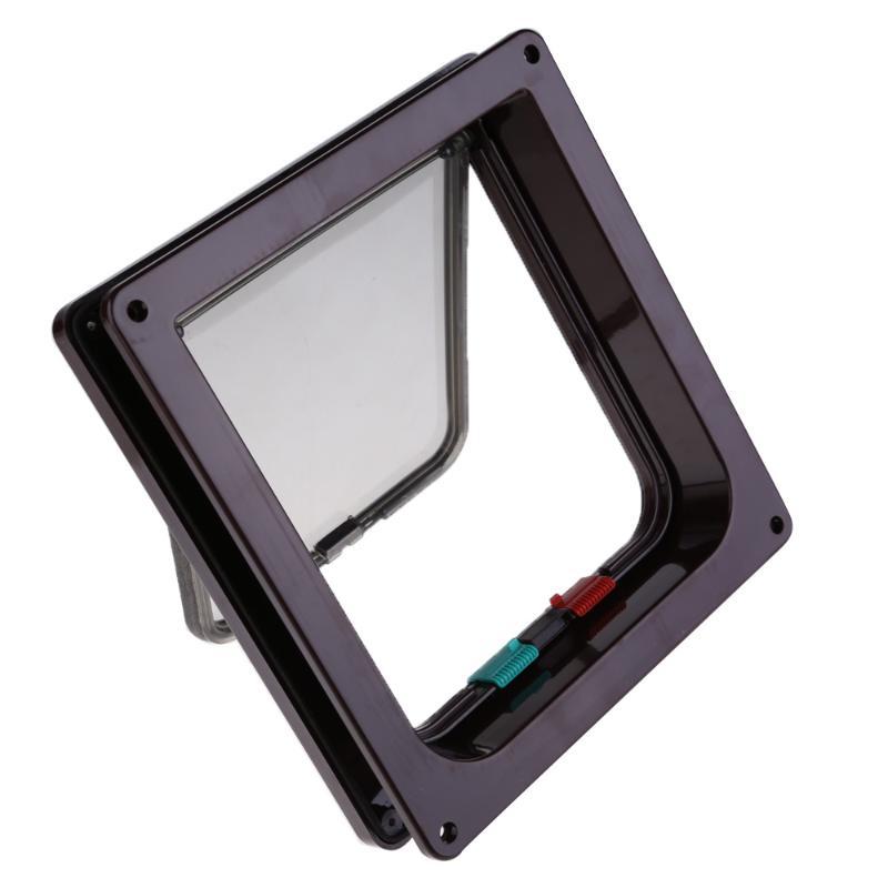 Amazon best-selling pet supplies cat door dog door with controlled two-way entry cat hole pet door cat and dog universal