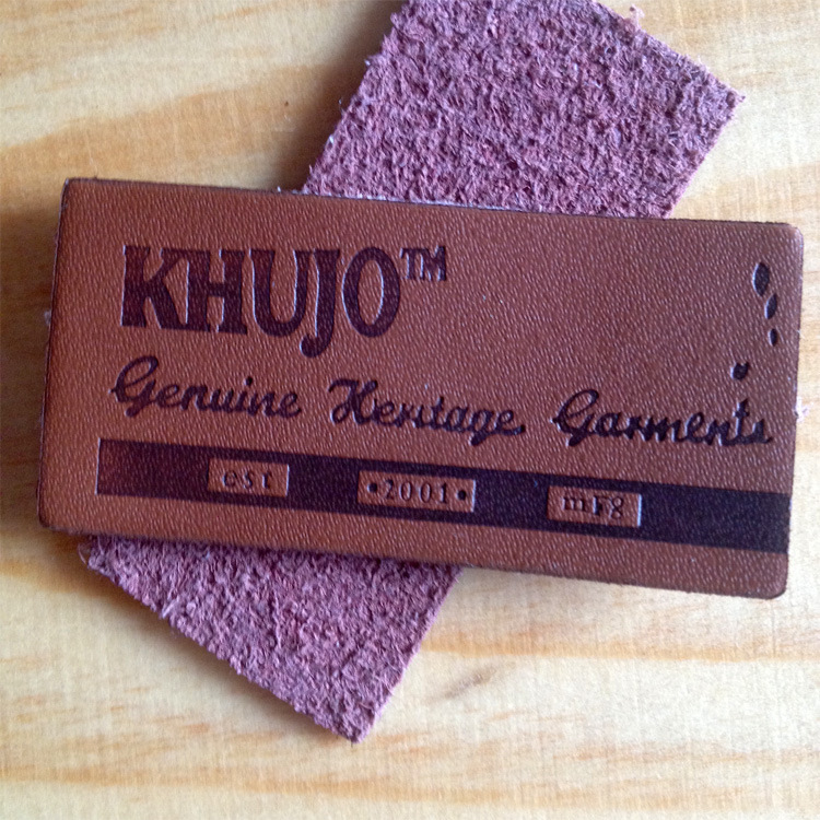 牛皮牛仔裤皮标腰牌猪鼻孔皮牌皮拉条搭扣激光腰饰潮牌服饰商标