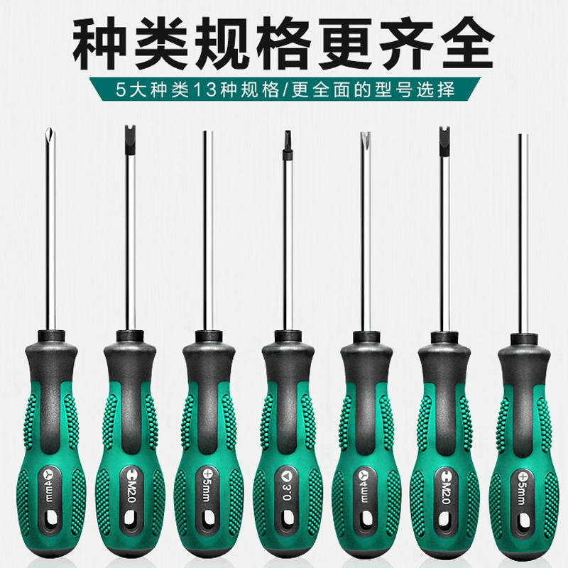 Screwdriver, set for home use, triangle
