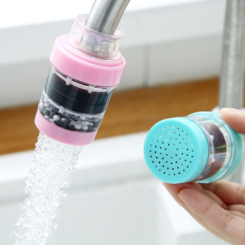 Medical stone magnetized faucet filter household kitchen health care bathroom tap water purifier bathroom water filter