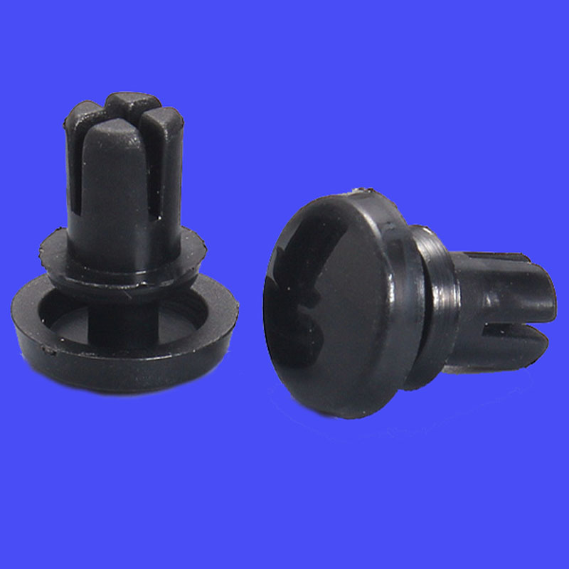 R型子母铆钉M2,按压式尼龙铆钉,半圆头塑料铆钉,PC板塑料卡扣