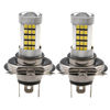 LED headlight motorcycle H4 triangle 2835 66smd car fog light motorcycle front photo headlight h4 LED