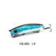 Floating Popper Fishing Lures 80mm 11g Hard Plastic Baits Fresh Water Bass Swimbait Tackle Gear