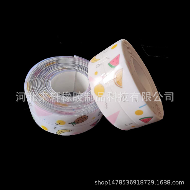 透明pvc厨房防水防霉胶带墙角线贴厨卫防水条美缝贴水槽贴