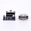 Vice -type direct plug 180 degrees full stickers full -picked USB3.1 connecter plug large current Typec public 24p