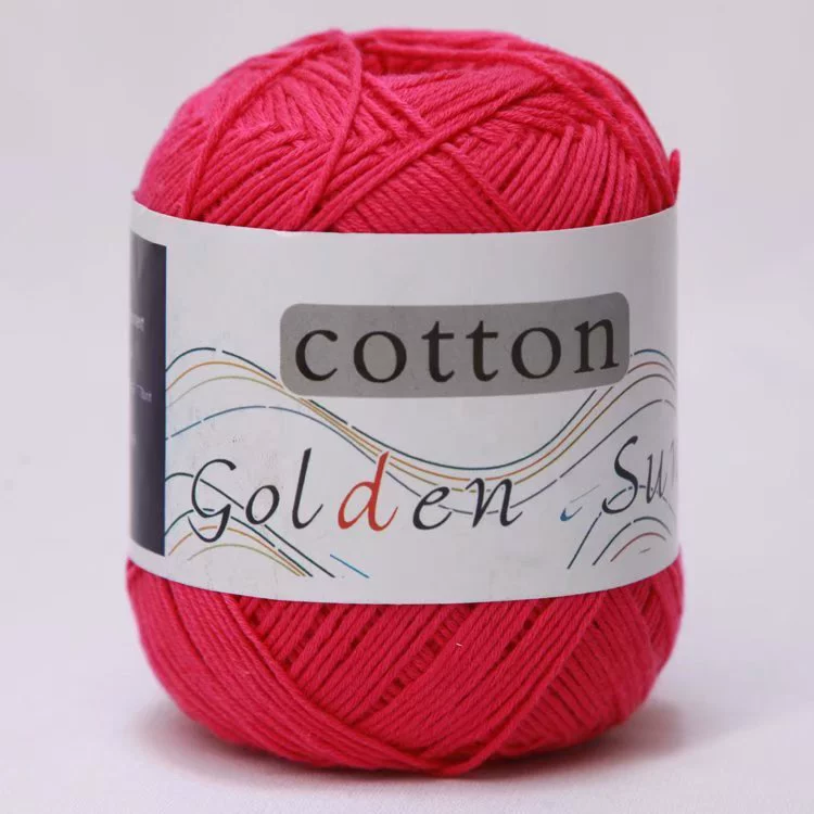 Cotton silk threads, children's crochet, wholesale