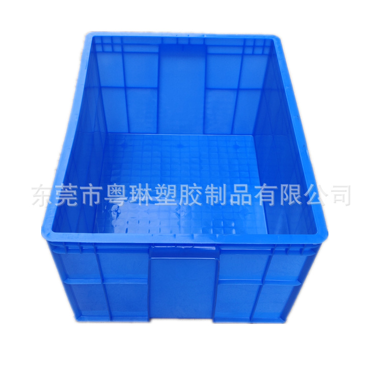 塑料周转箱 加厚带盖口罩周转箱食品收纳塑胶周转箱物流运输胶箱