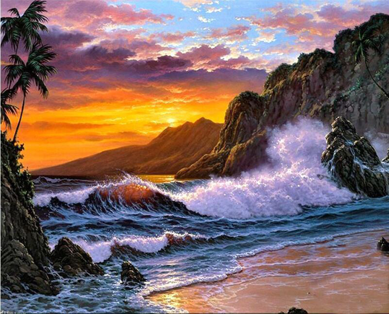 Ocean Digital Painting 1