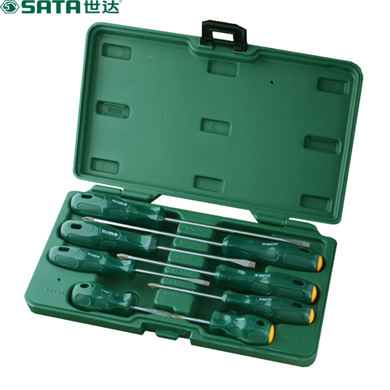 09306 A系列一字/十字螺丝批组套,09306,8件/世达