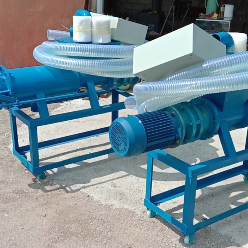 供应 不锈钢干湿分离机 鸡粪螺旋固液分离机 畜禽粪便脱水机设备|ru