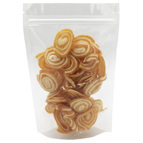 Manufacturer high-definition transparent self-standing bag food packaging ziplock bag flower tea nut sealing bag dry goods sealing bag