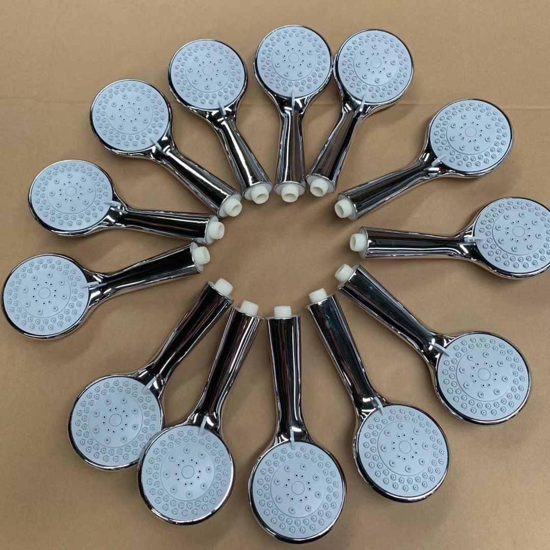 卫浴五金花洒喷头浴室淋浴莲蓬头厦门花洒三件套五档出水厂家批发|ru