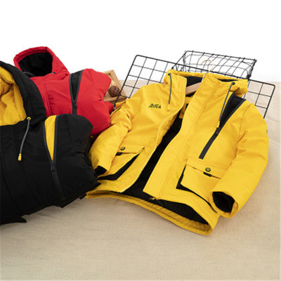 男童加厚外套现货冬装拉链衫长袖棉服中大童韩版连帽童装工厂定制|ms