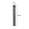 Fine incense tobacco modeling mini metal ultra -thin sand wheel inflatable lighter lighter is not windproof personality creative mini