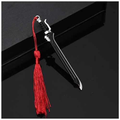 Weapons of kings around campus, alloy glory swords and weapons, Zhuge Liang, Liu Bei, Cao Cao game weapon models