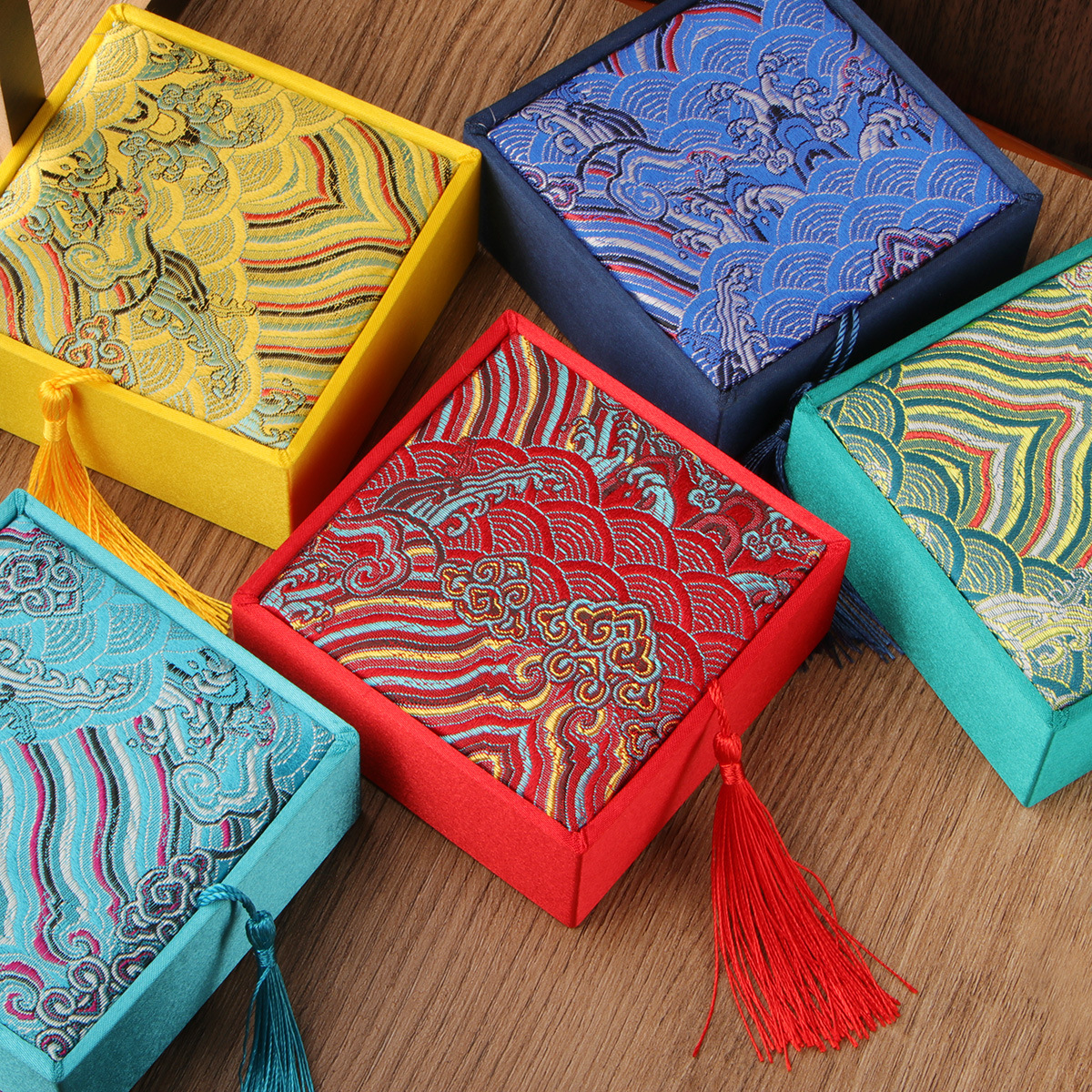 端午香包香囊荷包包装礼盒收纳盒包装盒送礼中国风古风首饰盒锦盒