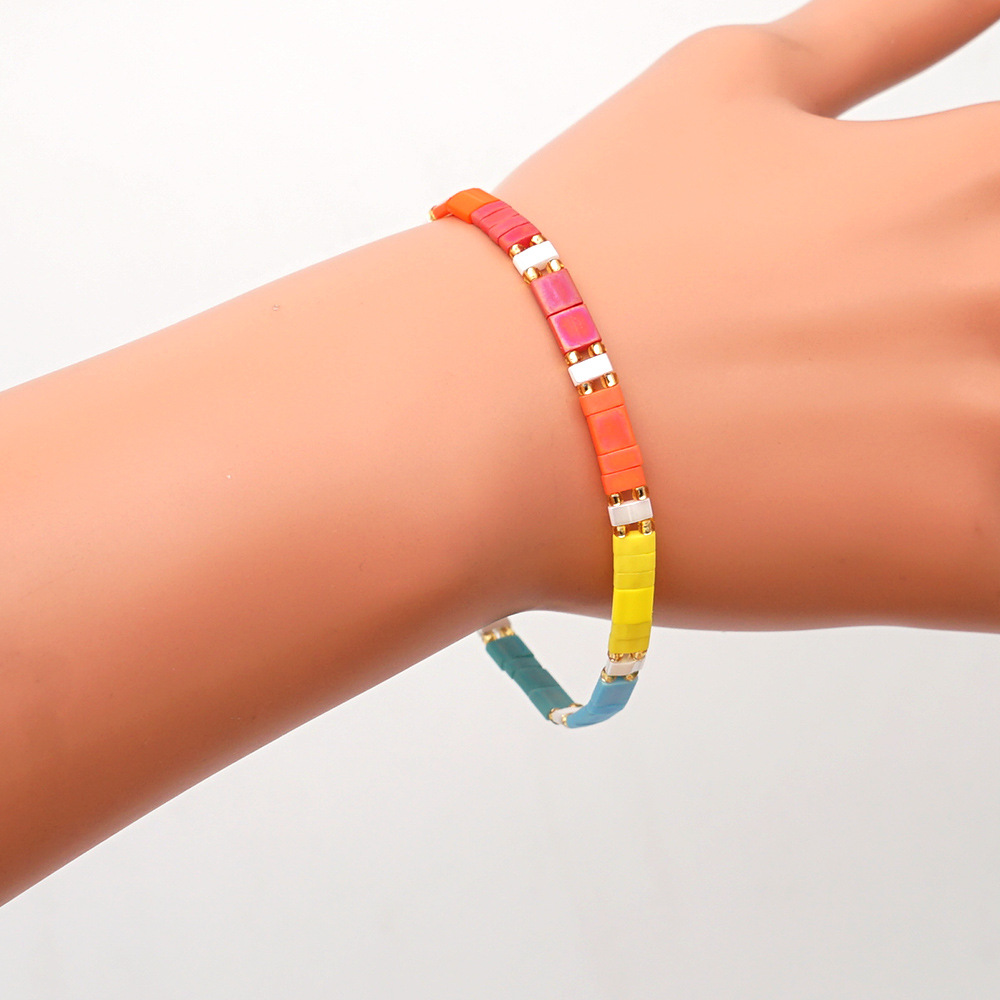 fashion miyuki beads rainbow braceletpicture20