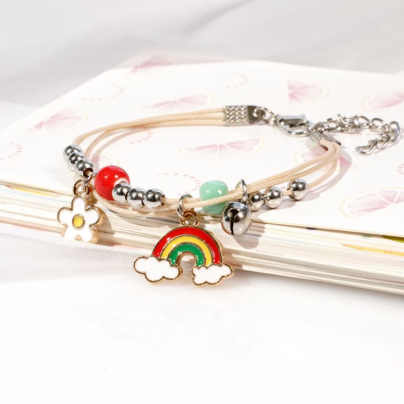 Simple Style Fruit Alloy Flowers Bracelets display picture 21