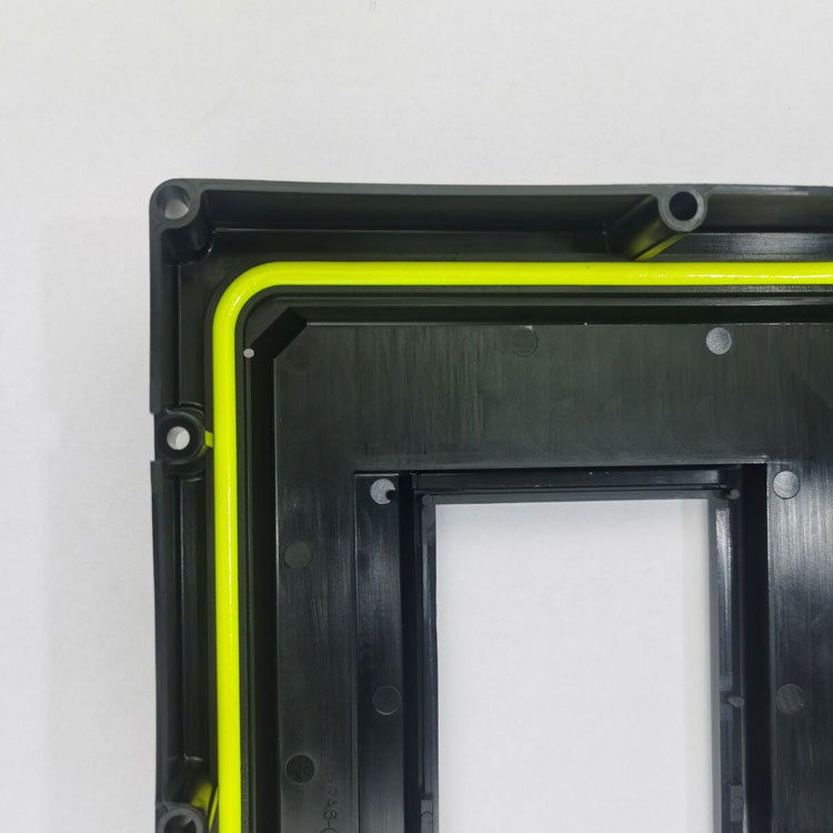 塑膠防水盒點膠發泡加工定制廠家聚氨酯防水盒點膠發泡密封條優點