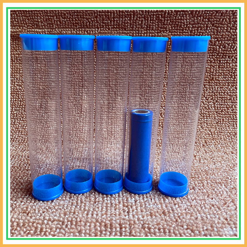 厂家定制批发带盖电子产品包装套管PVC透明管PVC包装圆管塑料管