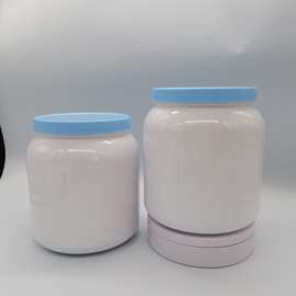 大量PET塑料罐2.2L羊奶粉罐配旋盖储存罐2000ML大容量罐