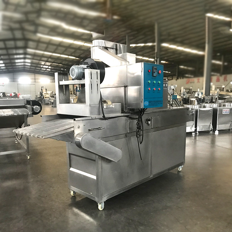 薯条油炸机 厂家供应小米锅巴油炸流水线 连续式薯片油炸设备