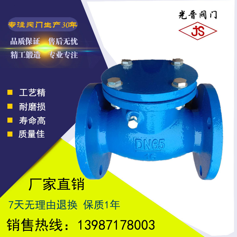 球型止回阀 球铁 光晋阀门云南分公司 铸铁球型止回阀