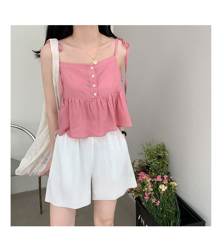 Pantalon léger femme en coton - Ref 3430283 Image 10