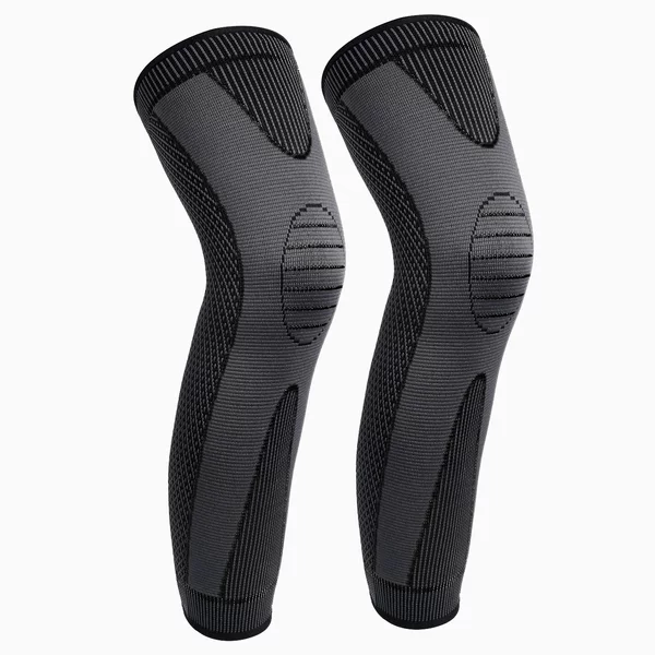 A knee pad leg pad Sports men's basketball extended knee compression leg sheath calf long leg muscle leg marathon