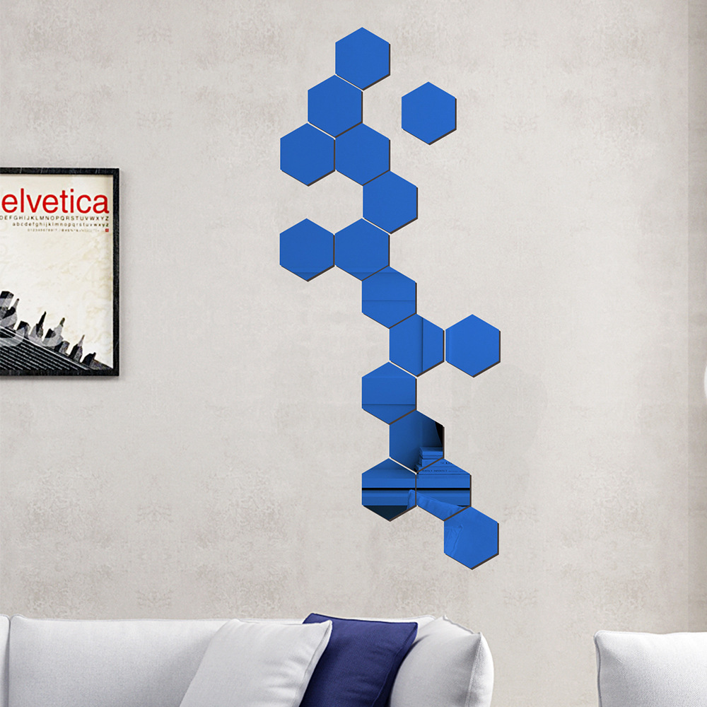 Fashion Geometric Acrylic Wall Stickers display picture 4