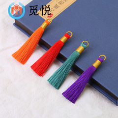 Golden pendant earring tassel loop pendant scented bag accessories bookmark car hook bulk quantity affordable multiple color options