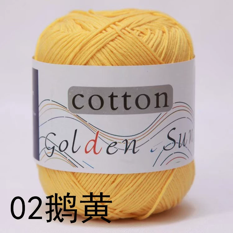 Cotton silk threads, children's crochet, wholesale
