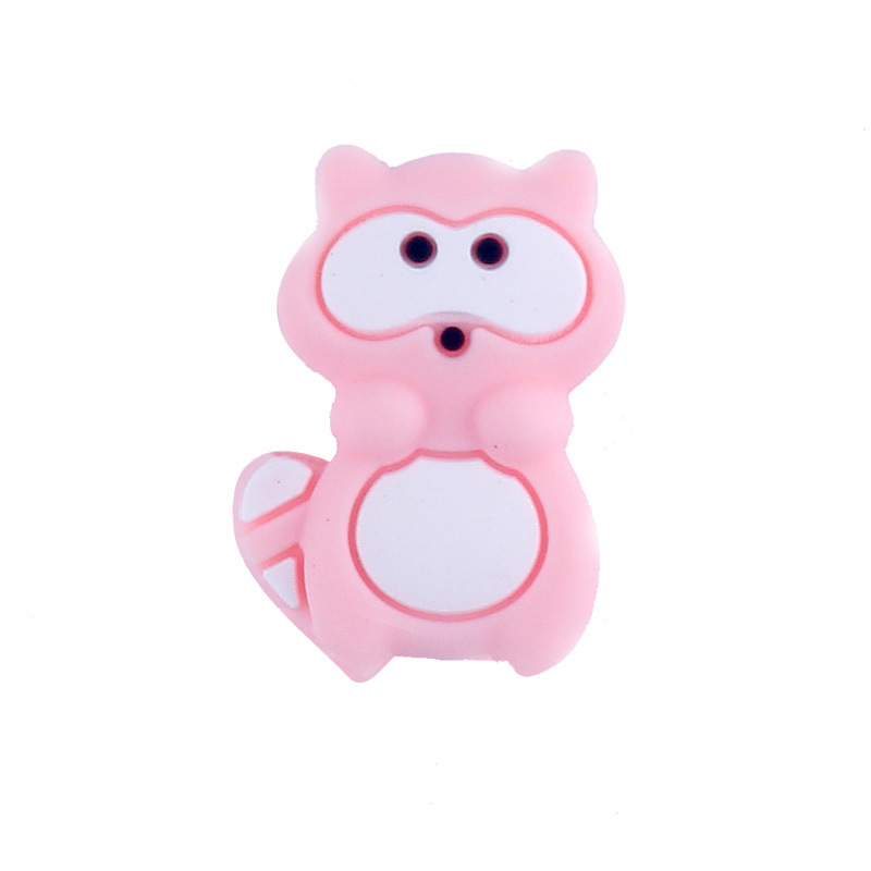 Directo de fábrica de calidad alimentaria de silicona Kaola teether perlas a granel Kaola joyería tesoro molienda teether perlas al por mayor