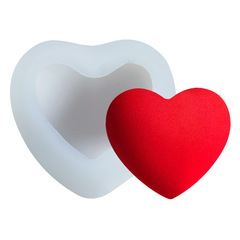 Sanxin Valentine's Day Heart Mold Chocolate Cake Candle DIY Pudding Cheese Stick Soap Grinding Tool