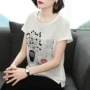 宽松妈妈女短袖半袖t恤