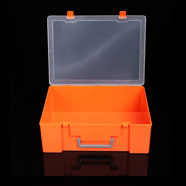 乐高收纳盒积木分类盒子装玩具小颗粒零件分格透明分装盒教育箱