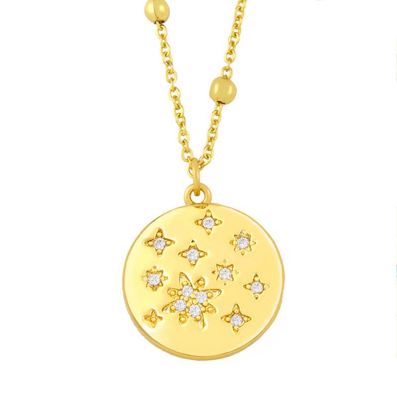 Diamond Star Necklace display picture 4