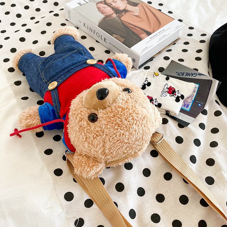 Cute Plush Bear Doll Shoulder Bag Wholesale display picture 119