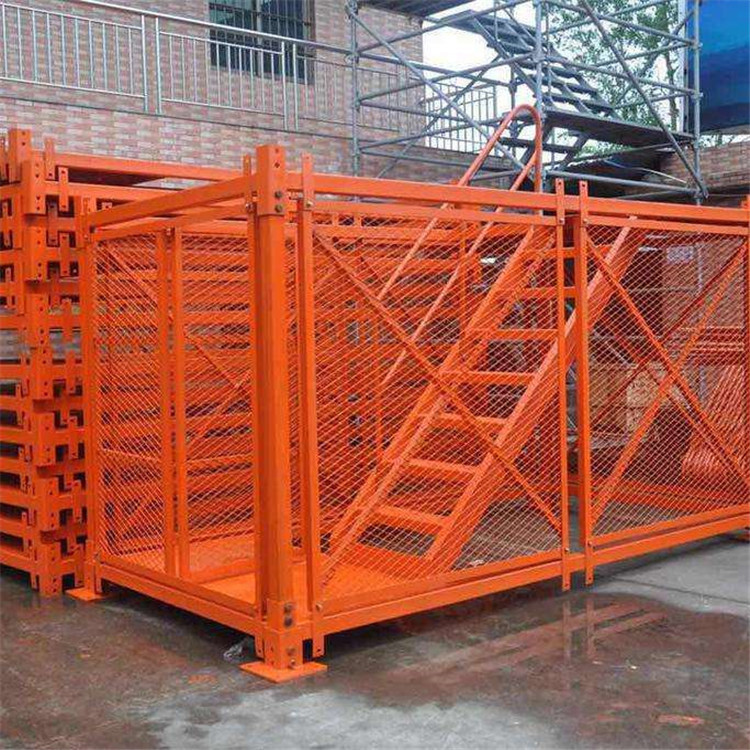 豔軍鑄件 深基坑梯籠 組裝式安全梯籠 框架式安全梯籠