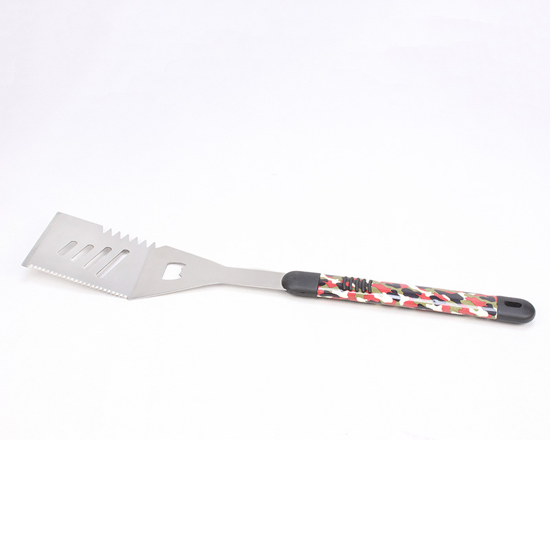 Directo de fábrica de acero inoxidable barbacoa herramientas traje combinación al aire libre para hornear Conjunto de 4 piezas a granel para hornear suministros