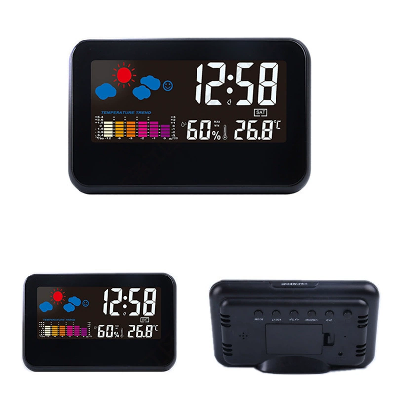 Screen, induction universal thermo hygrometer, watch, (Cross-border trading)
