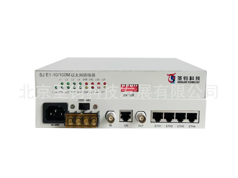 Конвертер протокола уровня E1 на уровне телекоммуникаций, конвертер Ethernet E1, мост сети E1, Ethernet-E1 портов