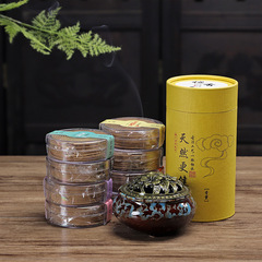 A set of 4-hour sandalwood incense for home use, suitable for bathrooms and toilets, effectively removes odors and provides long-lasting fragrance for indoor aromatherapy.